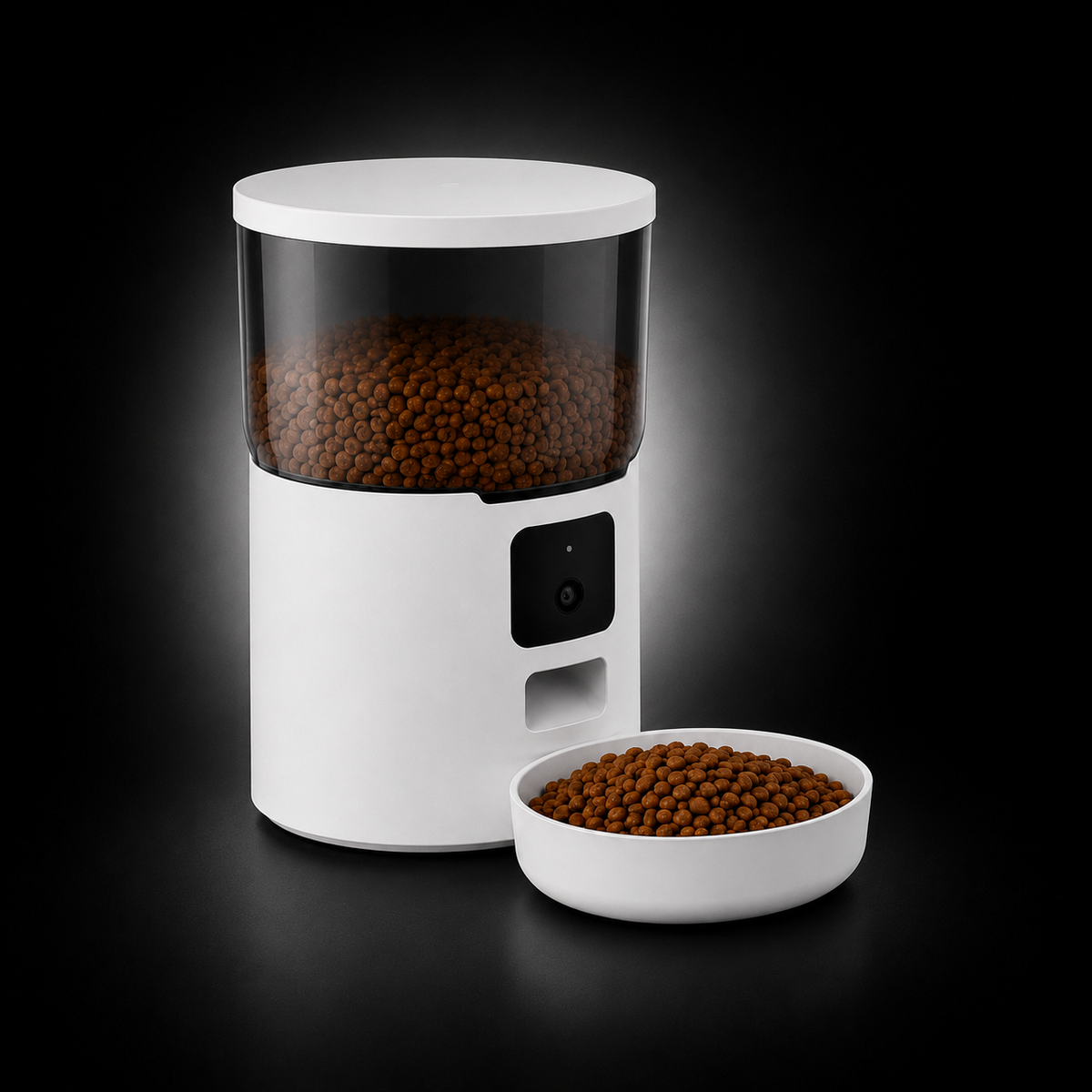 Alimentador Automático 4 L com Câmera Wi-Fi para Cães e Gatos