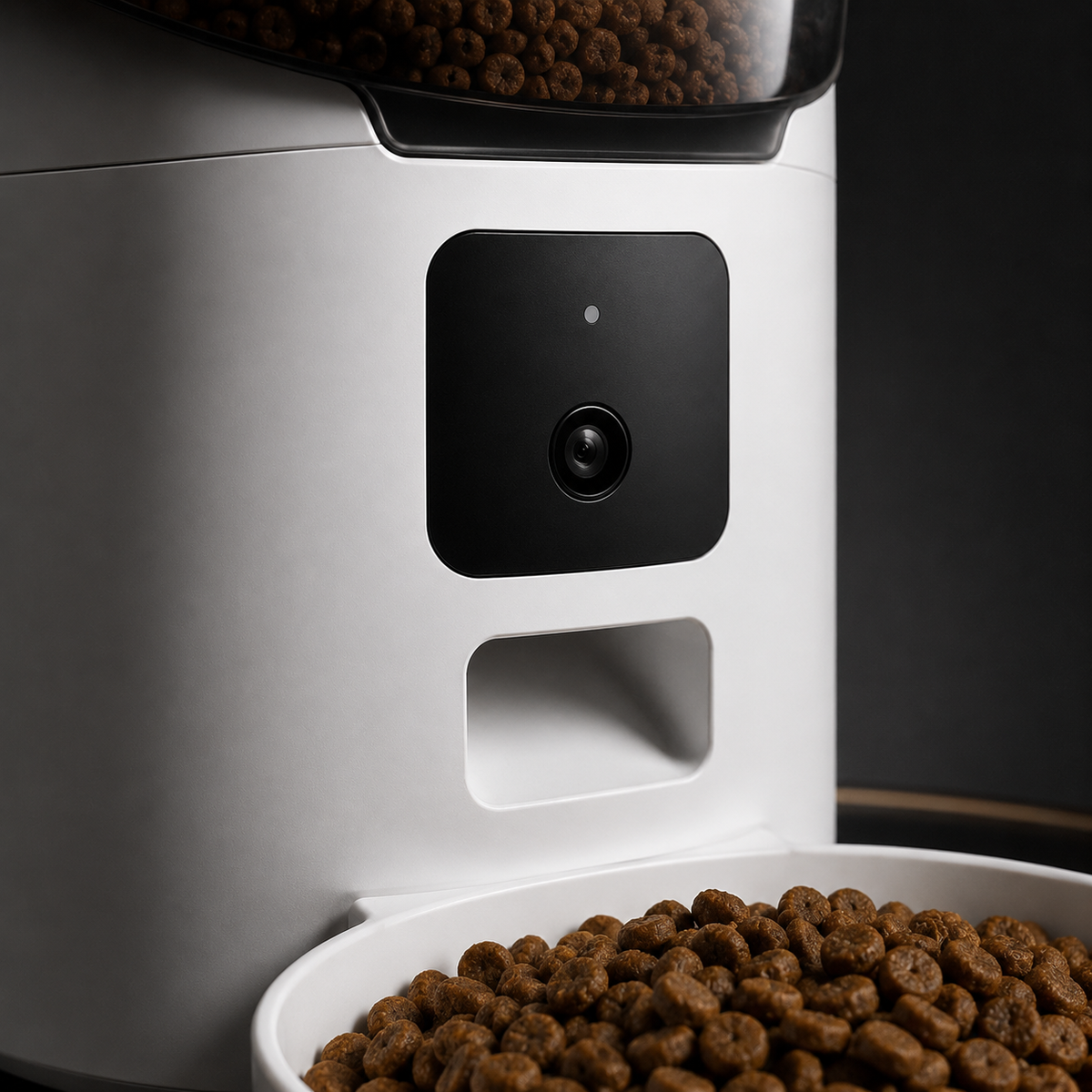Alimentador Automático 4 L com Câmera Wi-Fi para Cães e Gatos