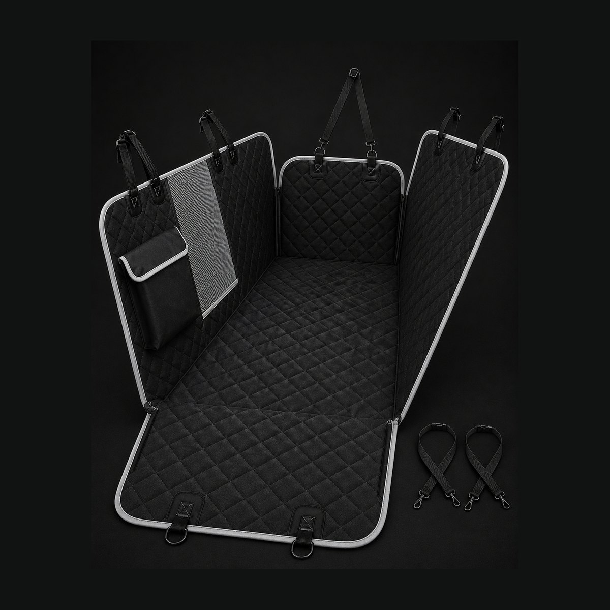 Almofada Impermeável para Banco de Carro 147x137 cm para Cães