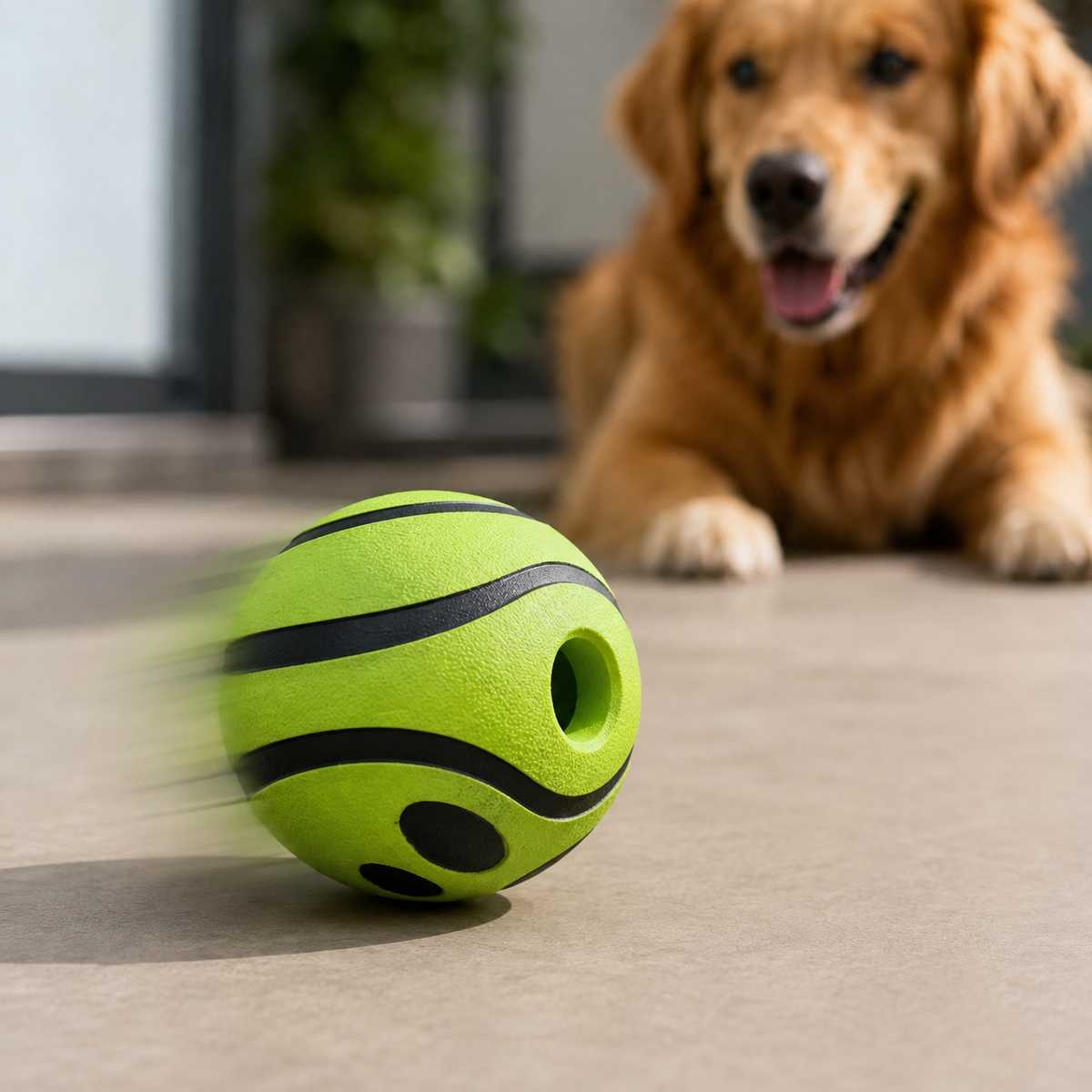 Bola Interativa com Som para Cães