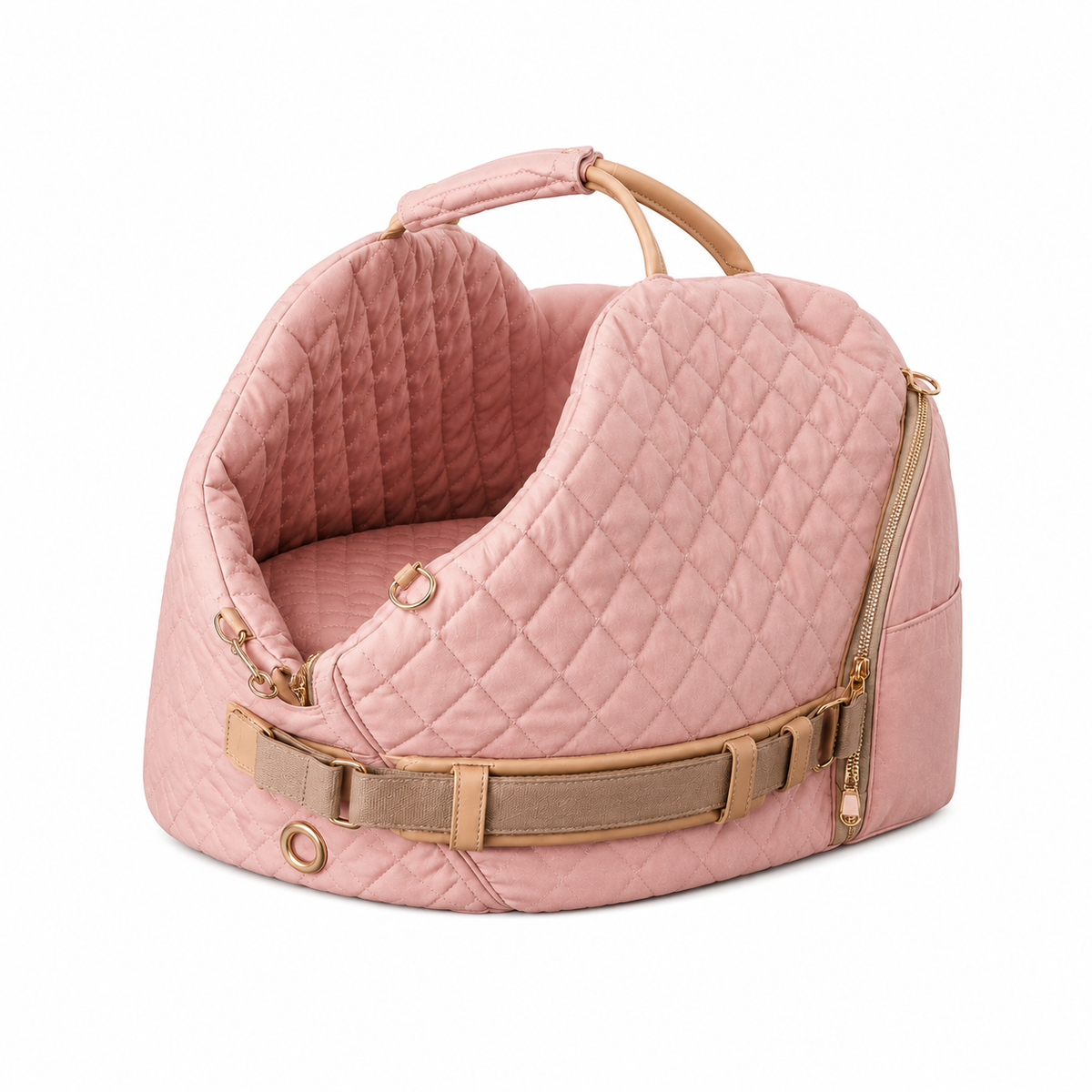 Bolsa de Transporte 2 em 1 com Caminha para Cães e Gatos