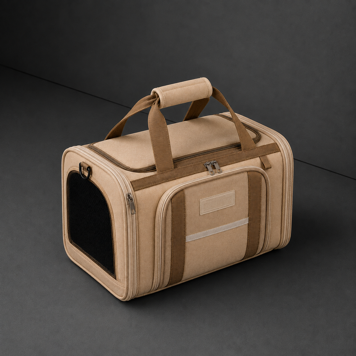 Bolsa de Transporte com Tela de Ventilação para Cães e Gatos