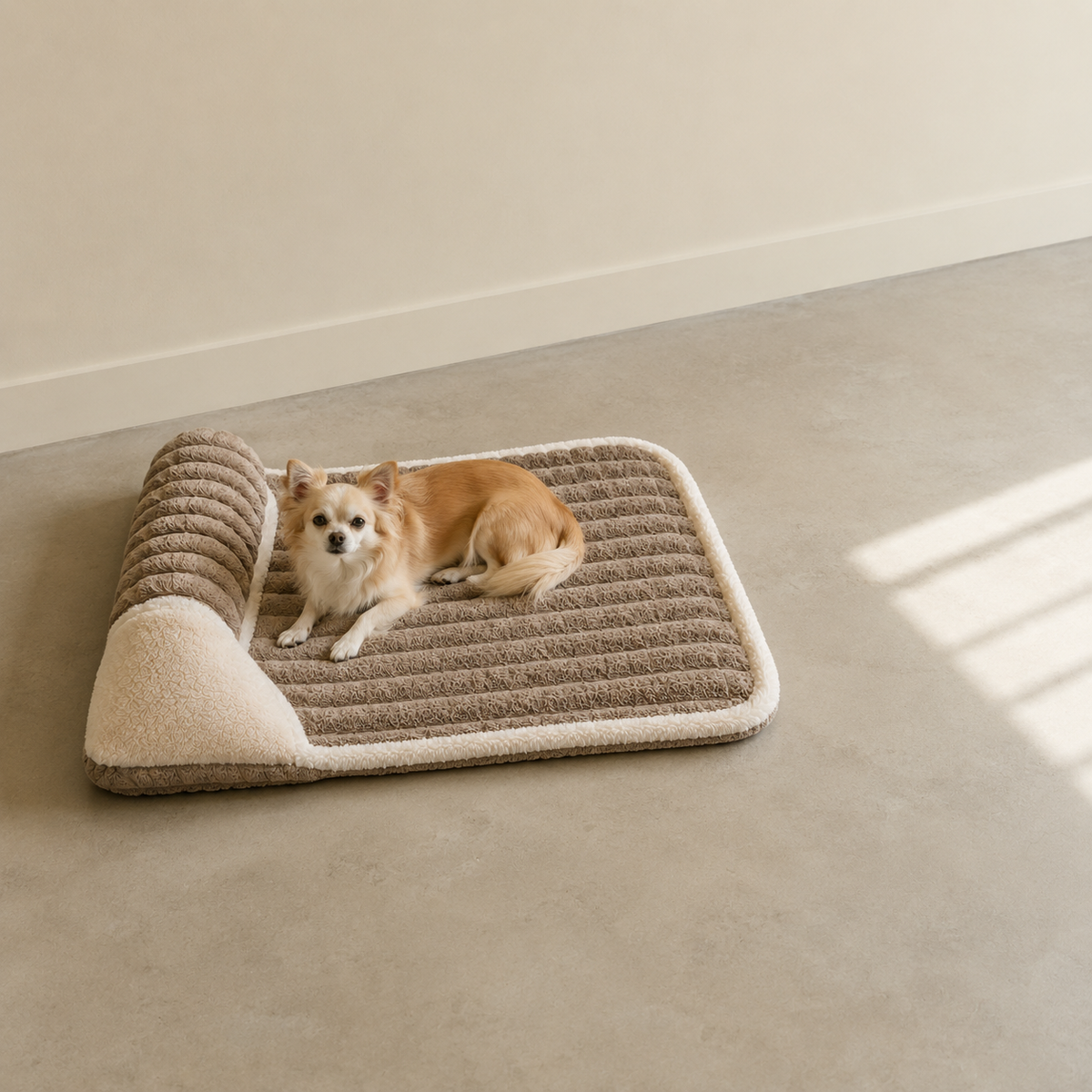 Cama Lavável com Espuma de Memória Removível para Cães e Gatos