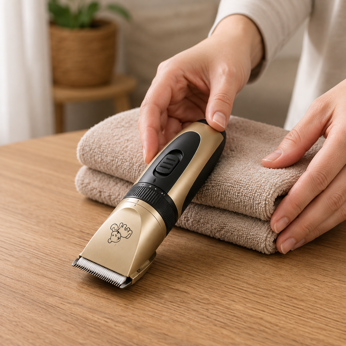 Tosador Elétrico para Cães e Gatos com Kit de Pentes