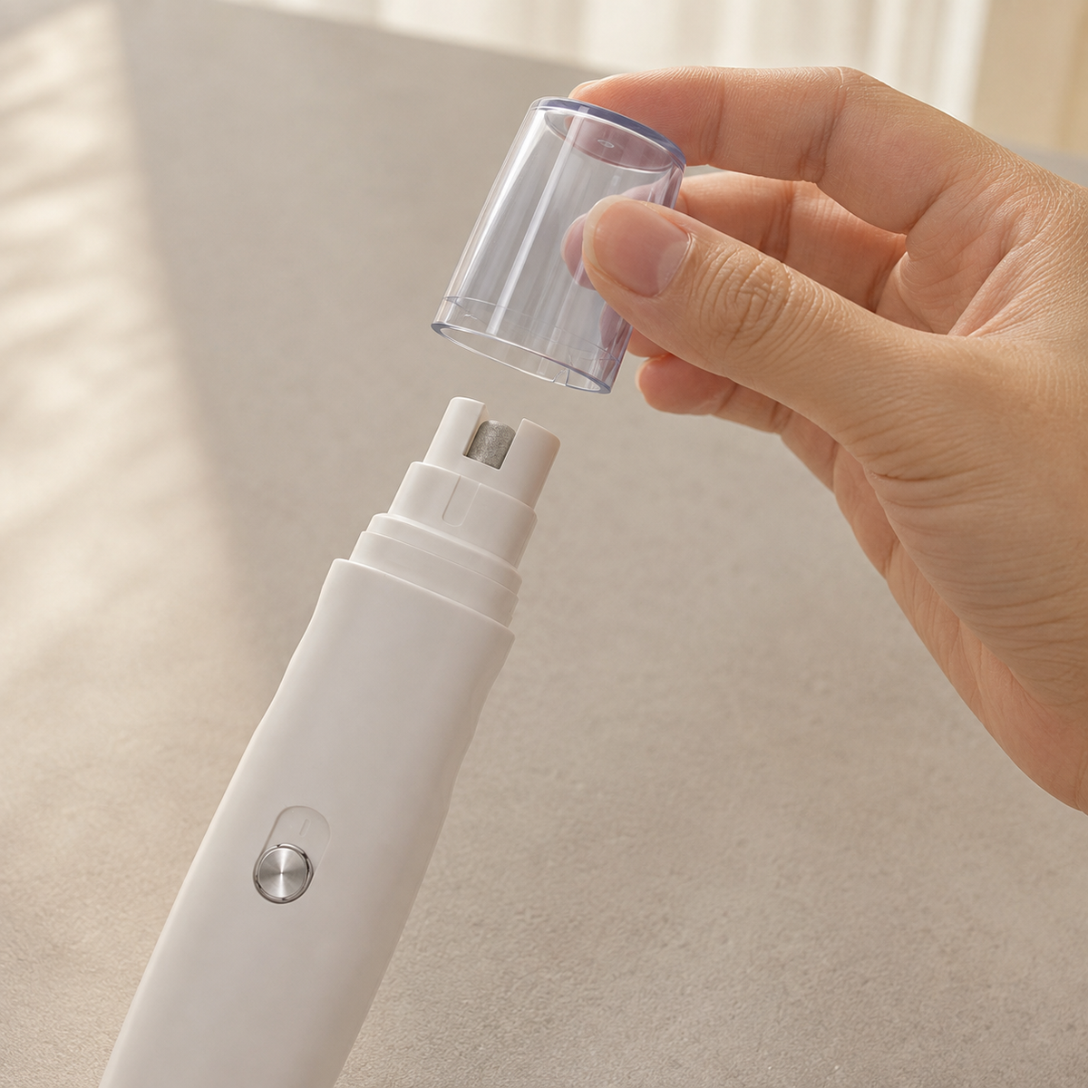 Lixadeira de Unhas Elétrica Silenciosa USB para Cães e Gatos