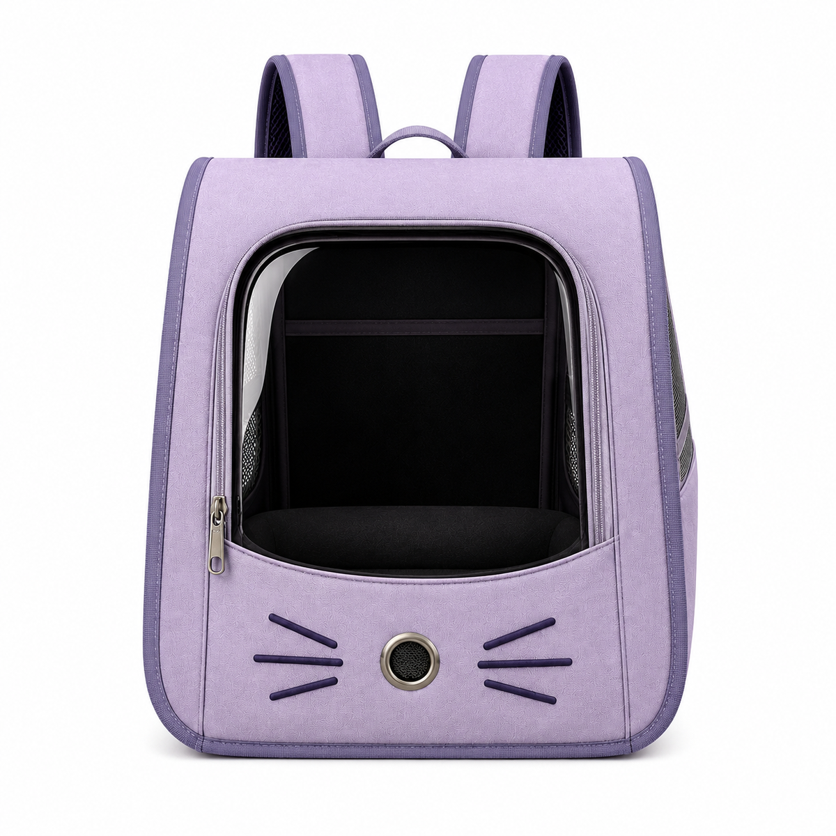 Mochila de Transporte com Visor Transparente para Gatos